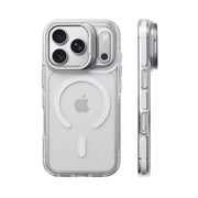 Luxury Clear MagSafe Case with Camera Stand for iPhone