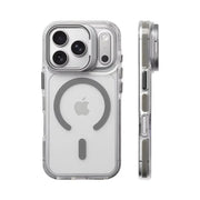 Luxury Clear MagSafe Case with Camera Stand for iPhone
